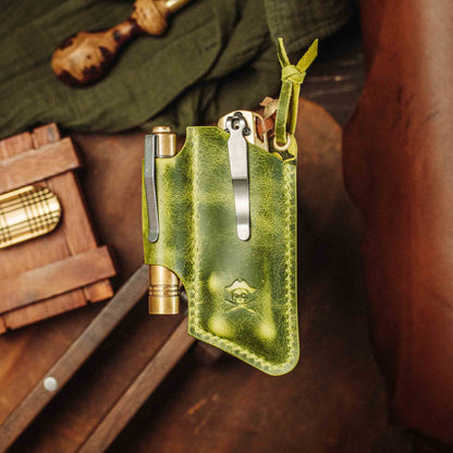Pirate Goods Knife Sheath - Sailor v3 | Leather EDC | Pocket Knife Holder