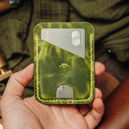 Pirate Goods Minimalist Leather Wallet - Boatswain v4 | Slim Card Holder | EDC