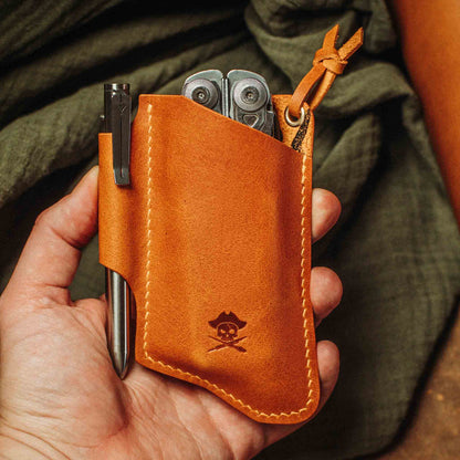 Pirate Goods Knife Sheath - Sailor v3 | Leather EDC | Pocket Knife Holder