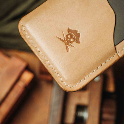 Pirate Goods Slim Card Holder - Venturer v2 | Minimalist Leather Wallet | EDC