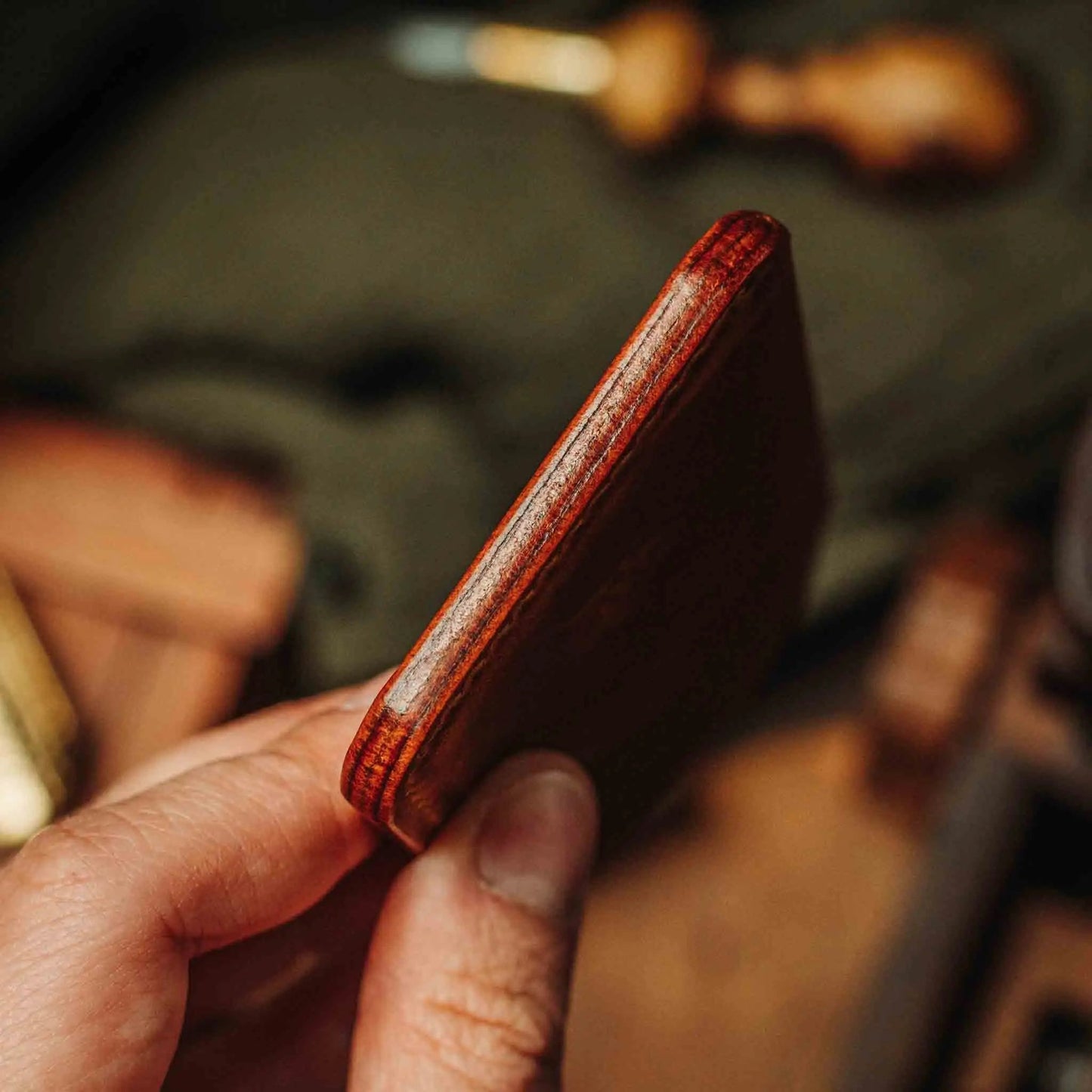 Pirate Goods Slim Card Holder - Venturer v2 | Minimalist Leather Wallet | EDC