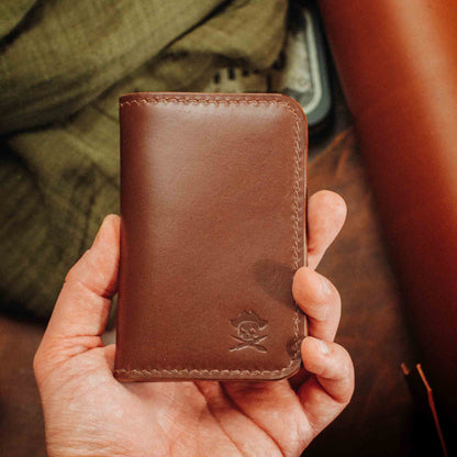Pirate Goods Slim Bifold Wallet - Buccaneer | Minimalist Card Holder | Handcrafted EDC