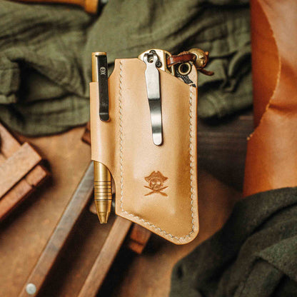 Pirate Goods Knife Sheath - Sailor v3 | Leather EDC | Pocket Knife Holder