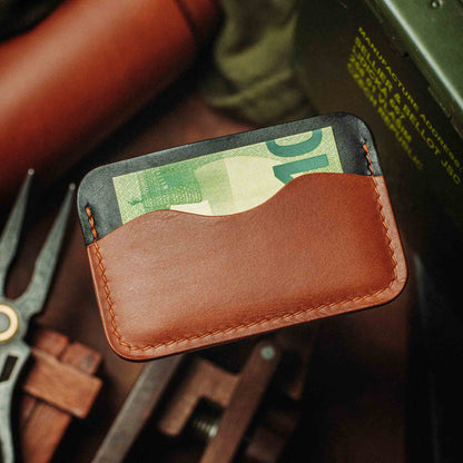 Pirate Goods Minimalist Wallet - Drunken Boatswain v2 | Slim Leather | EDC