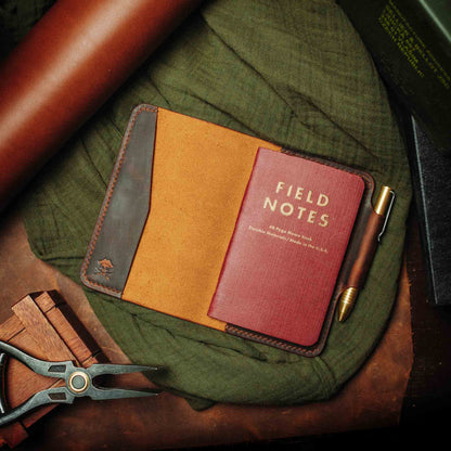 Pirate Goods Field Notes Cover - Navigator | Leather Journal Holder | EDC