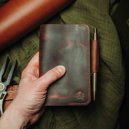 Pirate Goods Field Notes Cover - Navigator | Leather Journal Holder | EDC