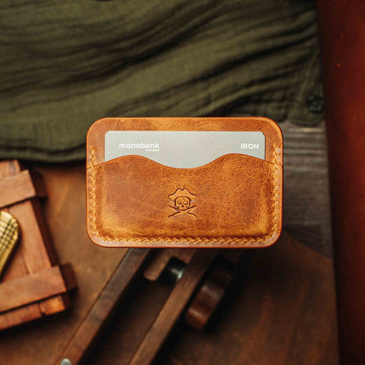Pirate Goods Minimalist Wallet - Drunken Boatswain v2 | Slim Leather | EDC