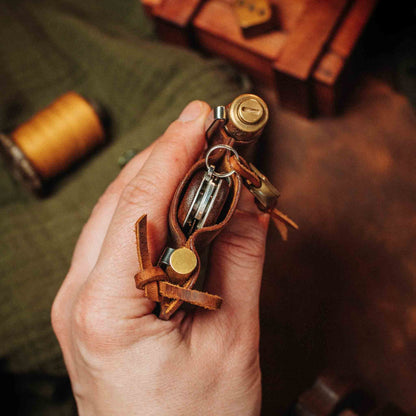 Pirate Goods EDC Pocket Organizer - First Mate v3 | Leather Pocket Carrier