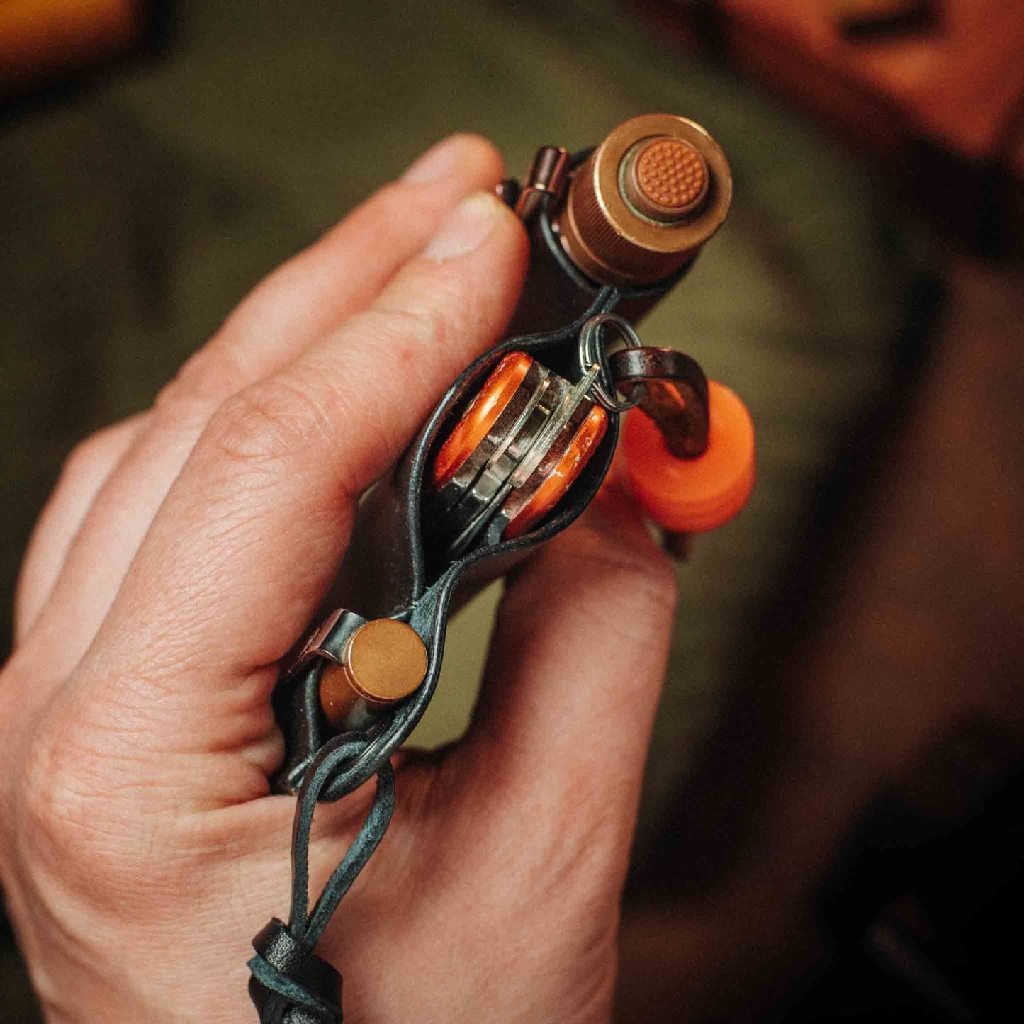 Pirate Goods EDC Pocket Organizer - First Mate v3 | Leather Pocket Carrier