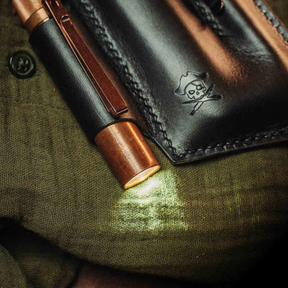 Pirate Goods EDC Pocket Organizer - First Mate v3 | Leather Pocket Carrier