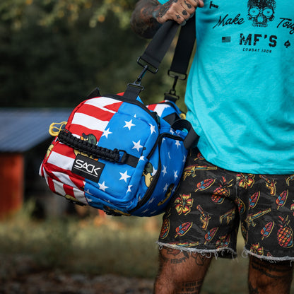 Combat Iron Apparel 50L Sack™ Duffle Hybrid Double Carry Bag