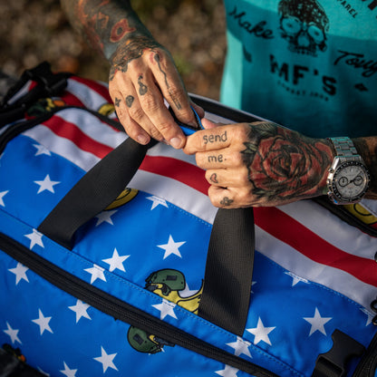 Combat Iron Apparel 50L Sack™ Duffle Hybrid Double Carry Bag