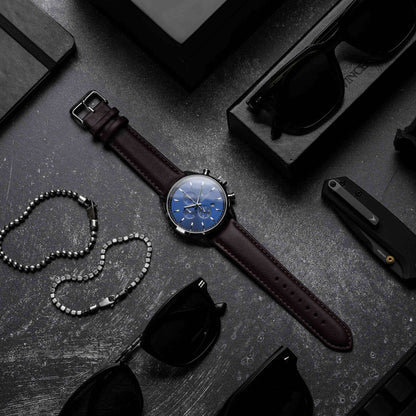 Vincero The Chrono S2 - Blue/Brown