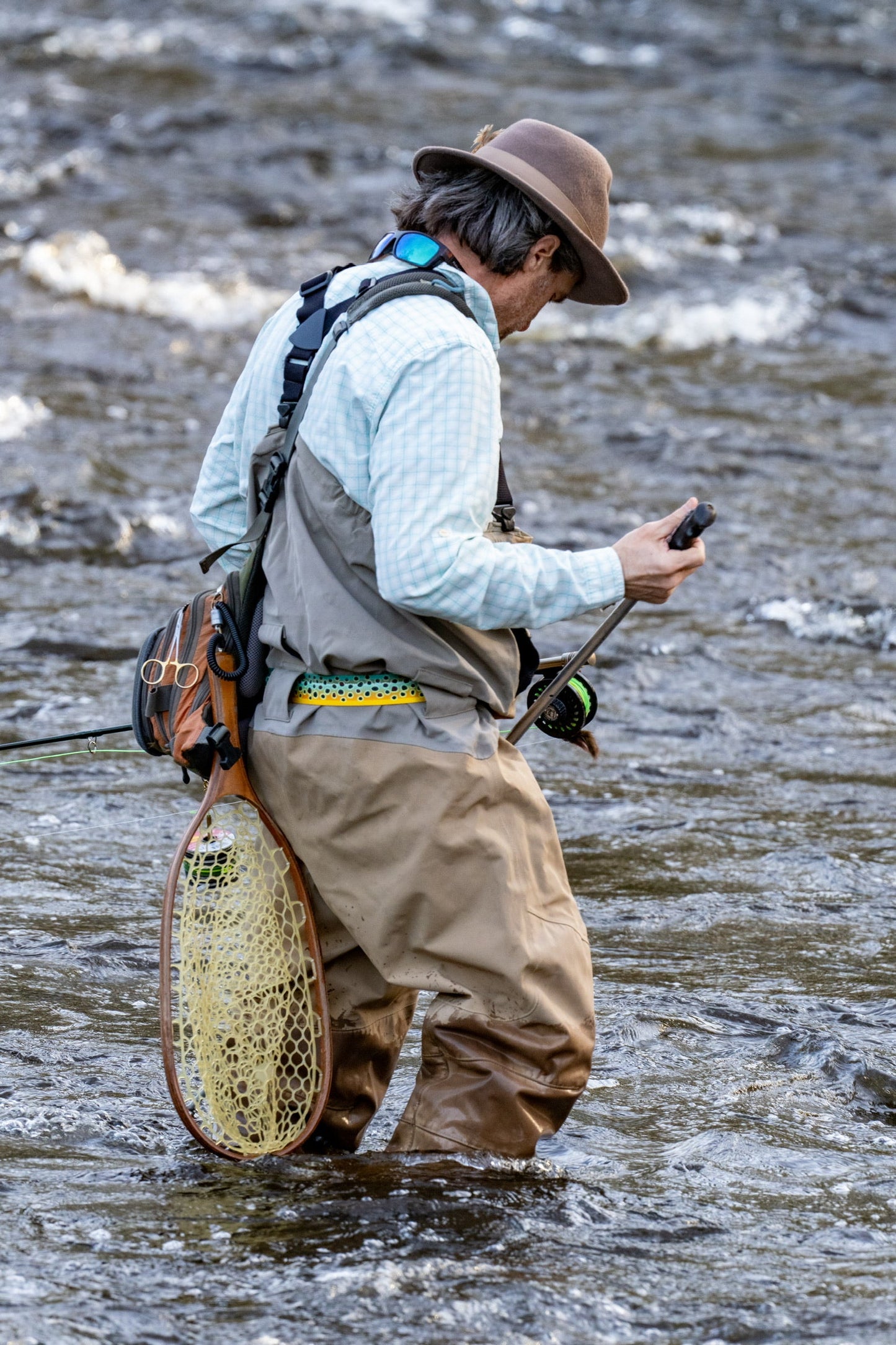 Whiskey Leatherworks Surf & Turf Belts - Freshwater Series
