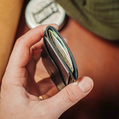 Pirate Goods Slim Card Holder - Venturer v2 | Minimalist Leather Wallet | EDC