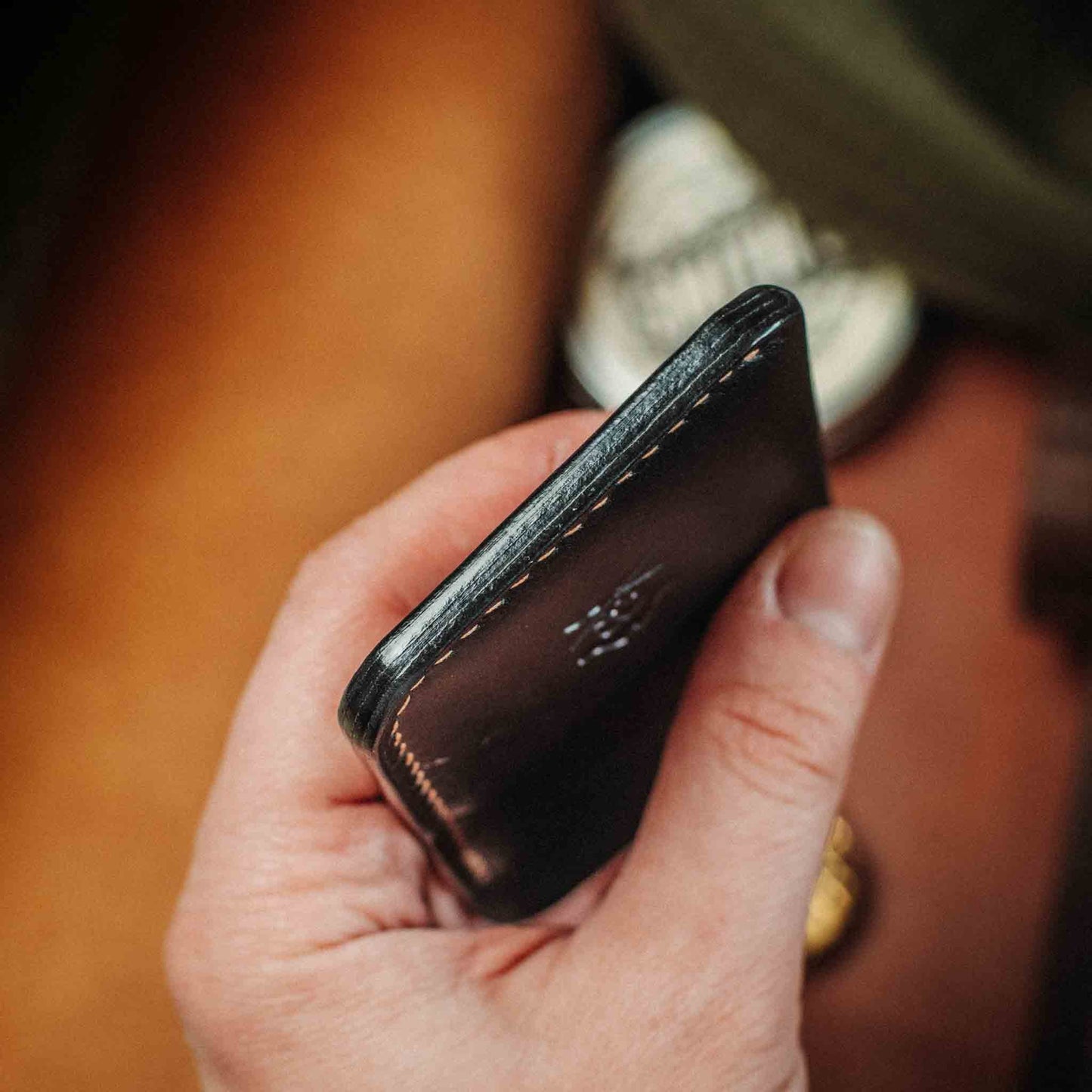 Pirate Goods Slim Card Holder - Venturer v2 | Minimalist Leather Wallet | EDC