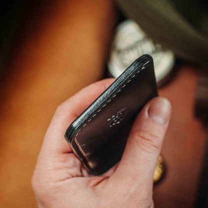 Pirate Goods Slim Card Holder - Venturer v2 | Minimalist Leather Wallet | EDC