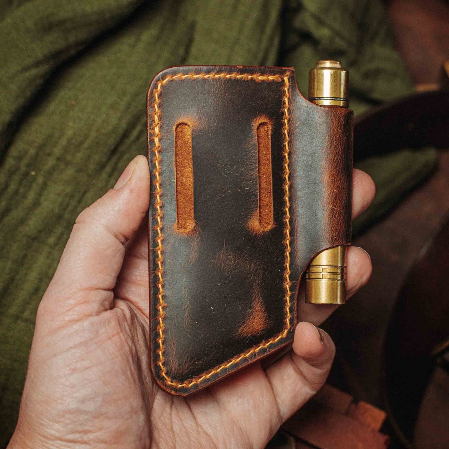 Pirate Goods Belt Knife Sheath - Sailor v4 | Leather EDC | Knife Holder