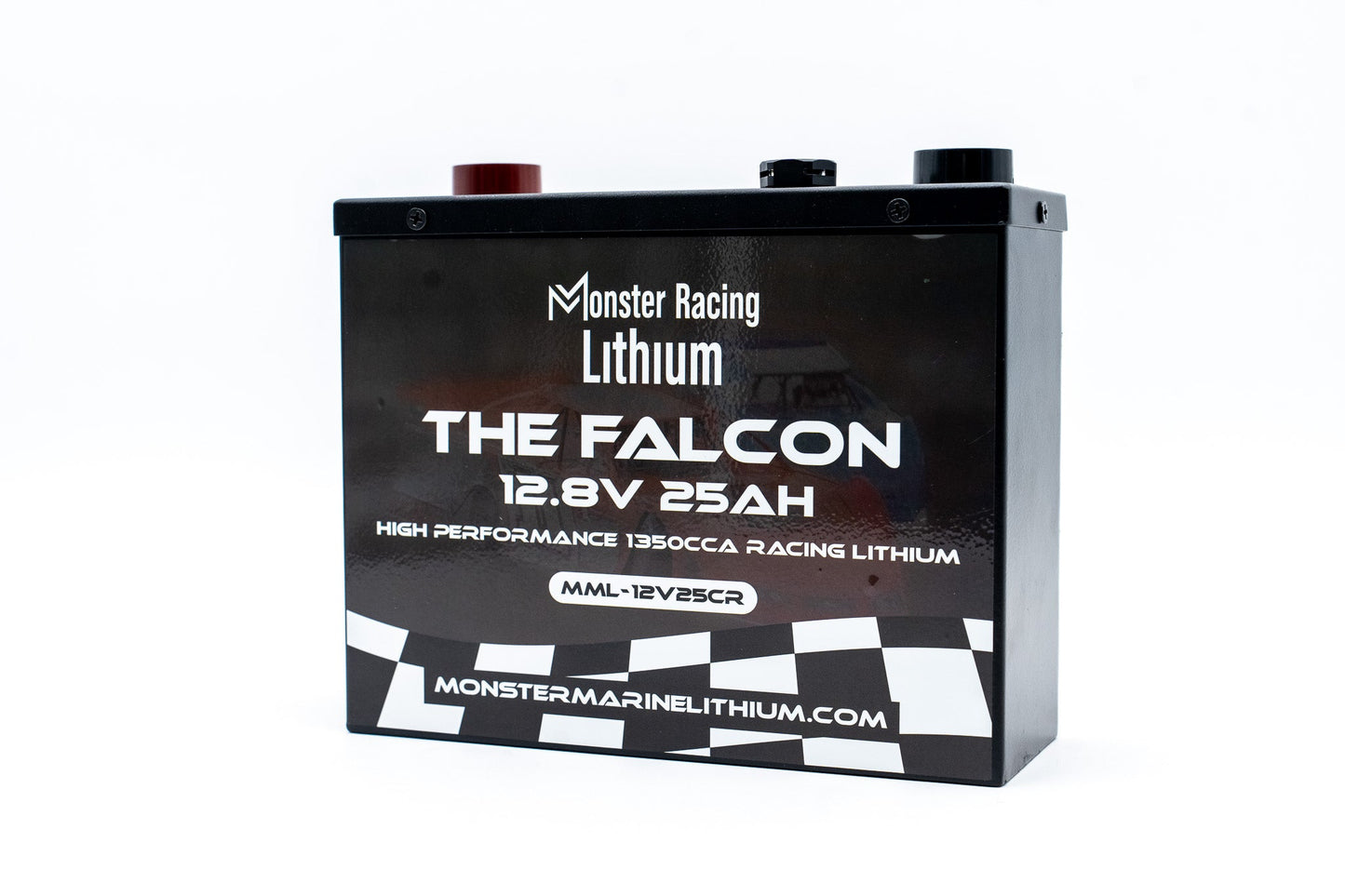 Monster Marine Lithium 12.8V 25AH - "THE FALCON" - MONSTER RACING LITHIUM