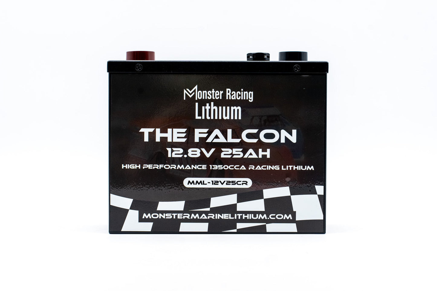 Monster Marine Lithium 12.8V 25AH - "THE FALCON" - MONSTER RACING LITHIUM