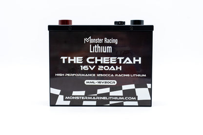 Monster Marine Lithium 16V 20AH - "THE CHEETAH" - MONSTER RACING LITHIUM