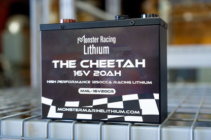 Monster Marine Lithium 16V 20AH - "THE CHEETAH" - MONSTER RACING LITHIUM