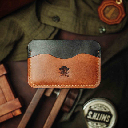 Pirate Goods Minimalist Wallet - Drunken Boatswain v2 | Slim Leather | EDC