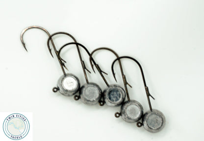 Twin Cities Tackle Prescription Jig Head Larger Sizes 5 pack