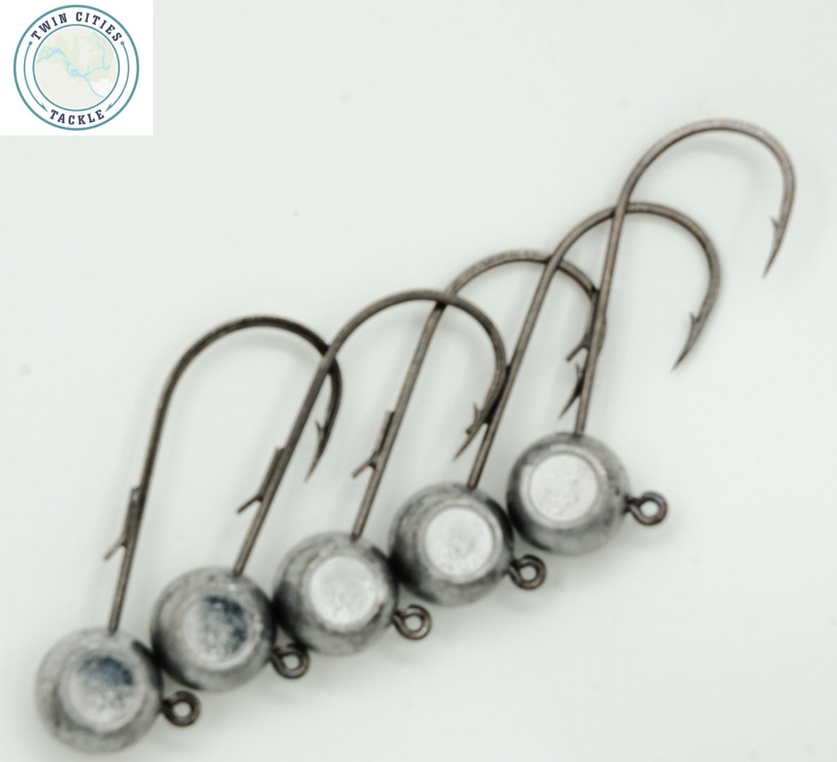 Twin Cities Tackle Prescription Jig Head Larger Sizes 5 pack