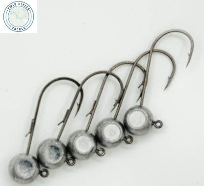Twin Cities Tackle Prescription Jig Head Larger Sizes 5 pack