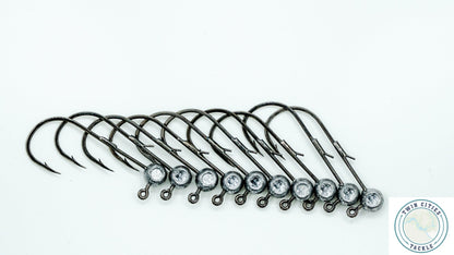 Twin Cities Tackle Prescription Jig Head Smaller Sizes 10 pack