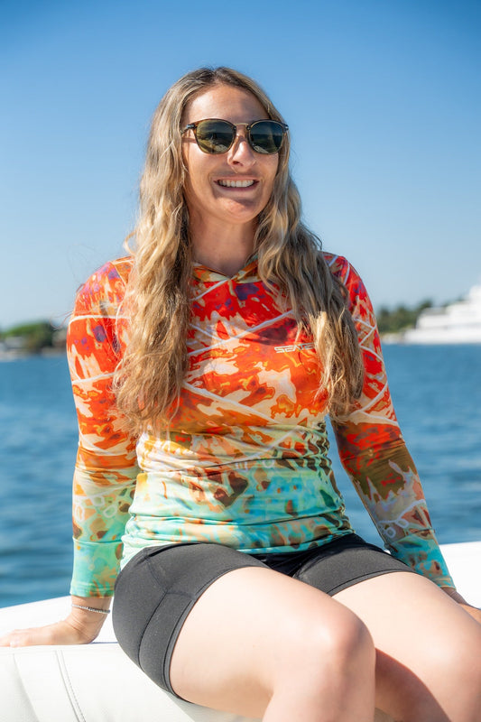 Seatec Outfitters WOMEN'S SPORT TEC | SEA TURTLE | HOODED