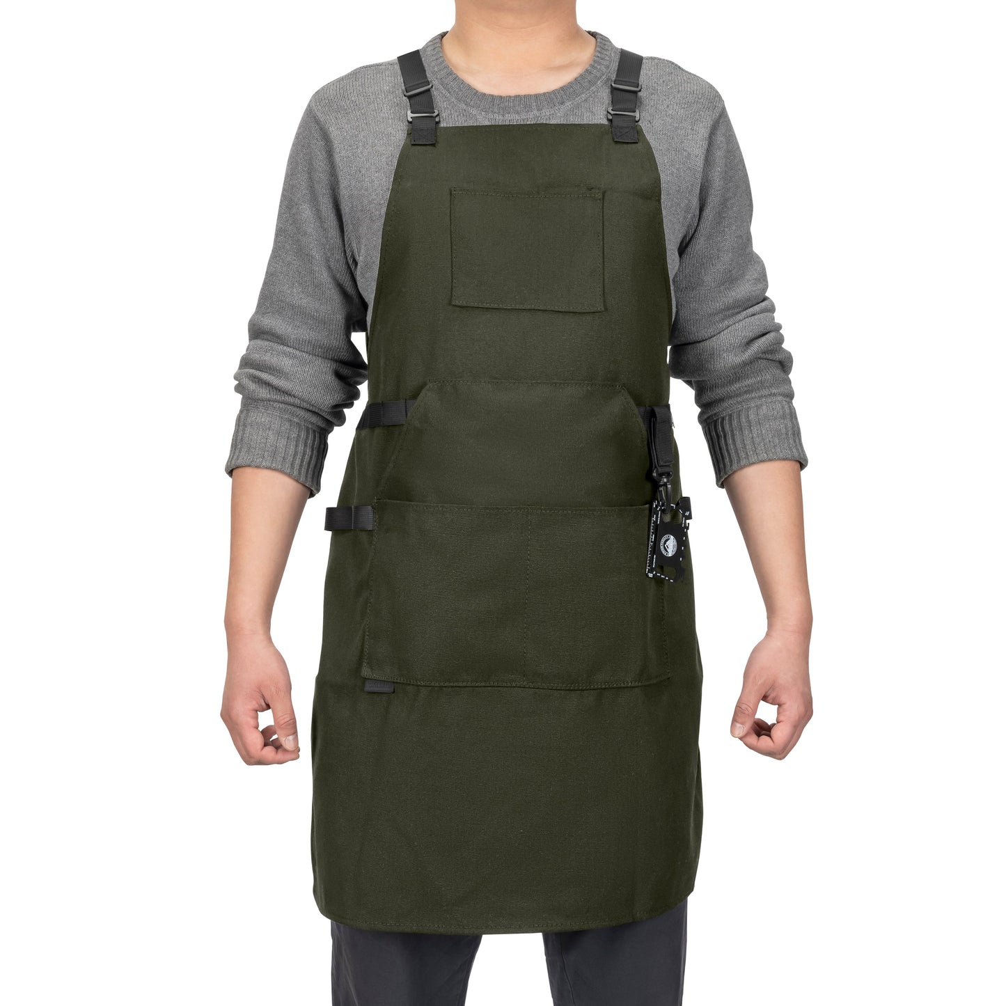 DFACKTO Heavy Duty Canvas Chef Apron