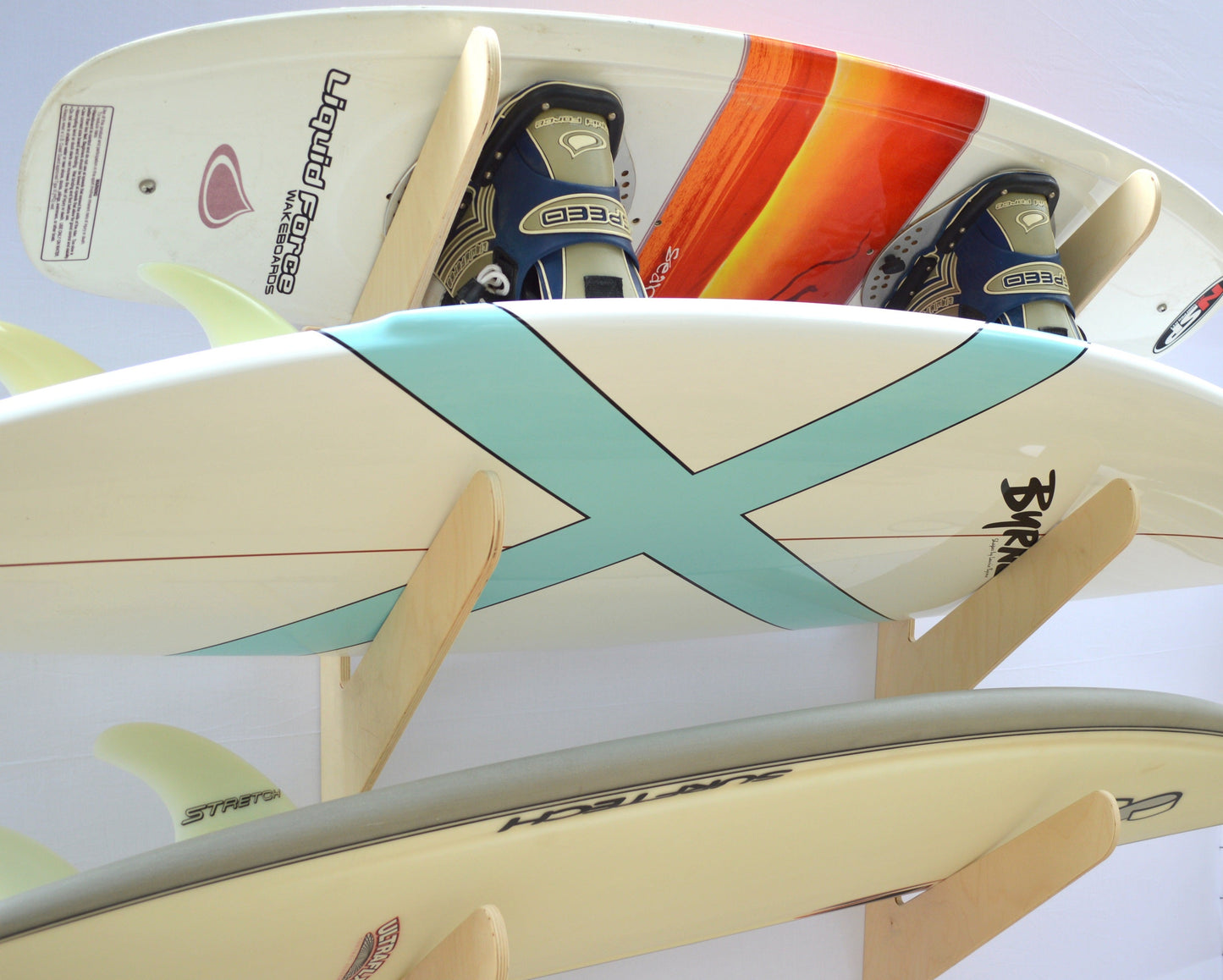 Rado Racks THE EXHIBITOR surfboard wall rack