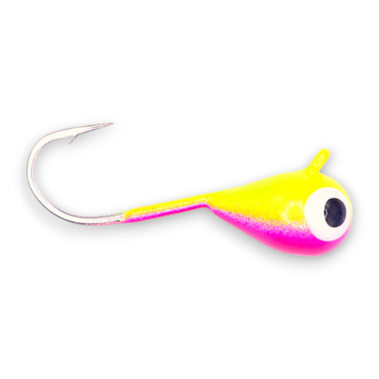 Kenders - Chartreuse Pink Bright UV Tungsten Jig