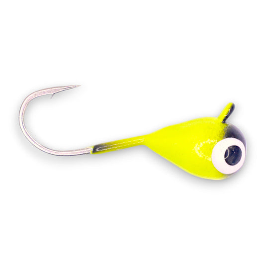 Kenders - Chartreuse Black Bright UV Tungsten Jig