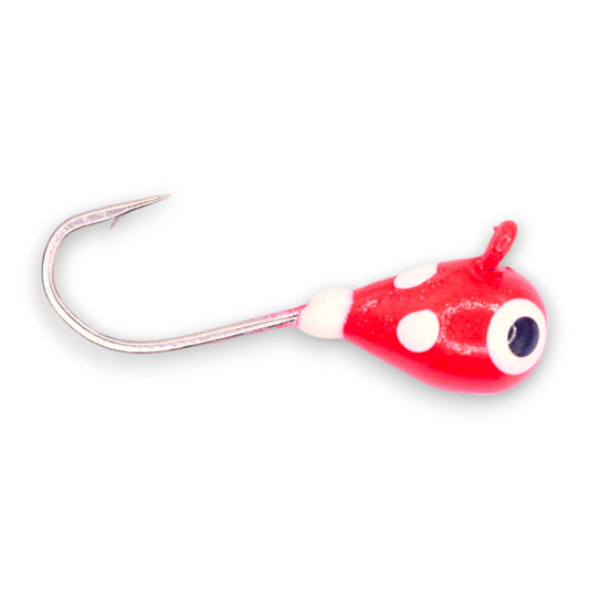 Kenders - Bright Red Glow Spots Tungsten Jig