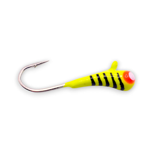 Kenders - Chartreuse Stripe Tungsten Kanoe Jig