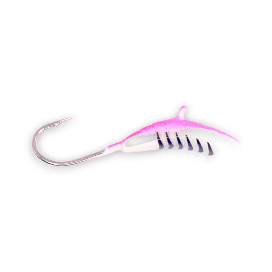 Kenders - Pink Stripe Glow Rocker Tungsten Jig