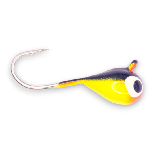 Kenders - White Chartreuse Smoke Glow Tungsten Jig