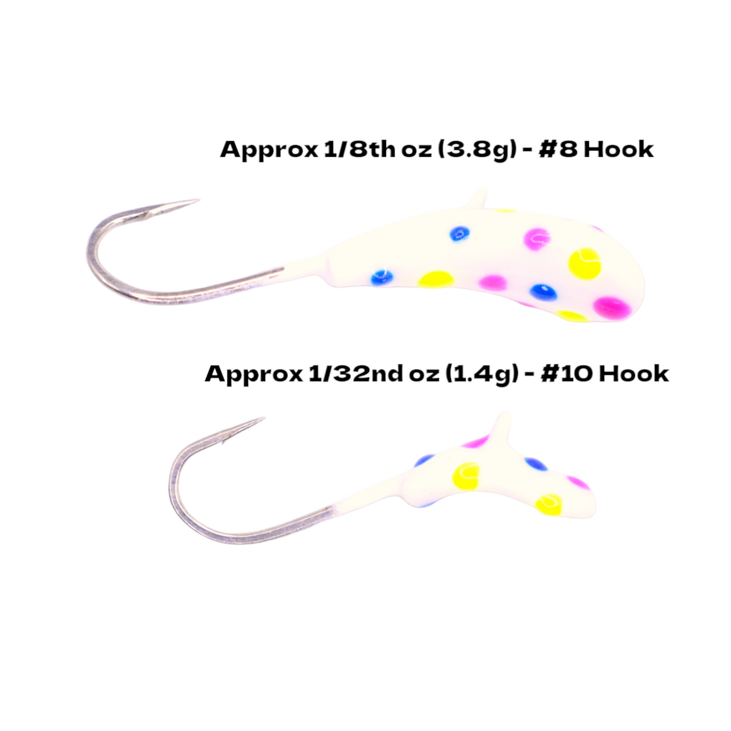 Kenders - Wonderbread Glow Rocker Tungsten Jig
