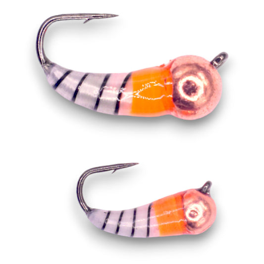 Kenders - Metallic Copper Orange White Tungsten Akua Jig Skud