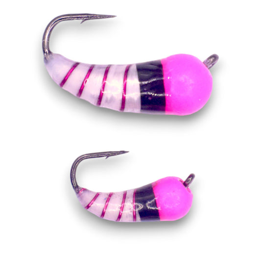 Kenders - Pink White Black Tungsten Akua Jig Skud