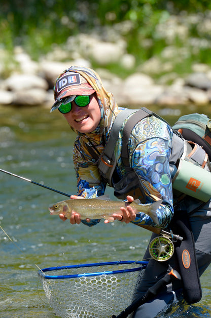 Cognito Brands Magic Waters Rainbow Trout Graphic Fishing Hoodie