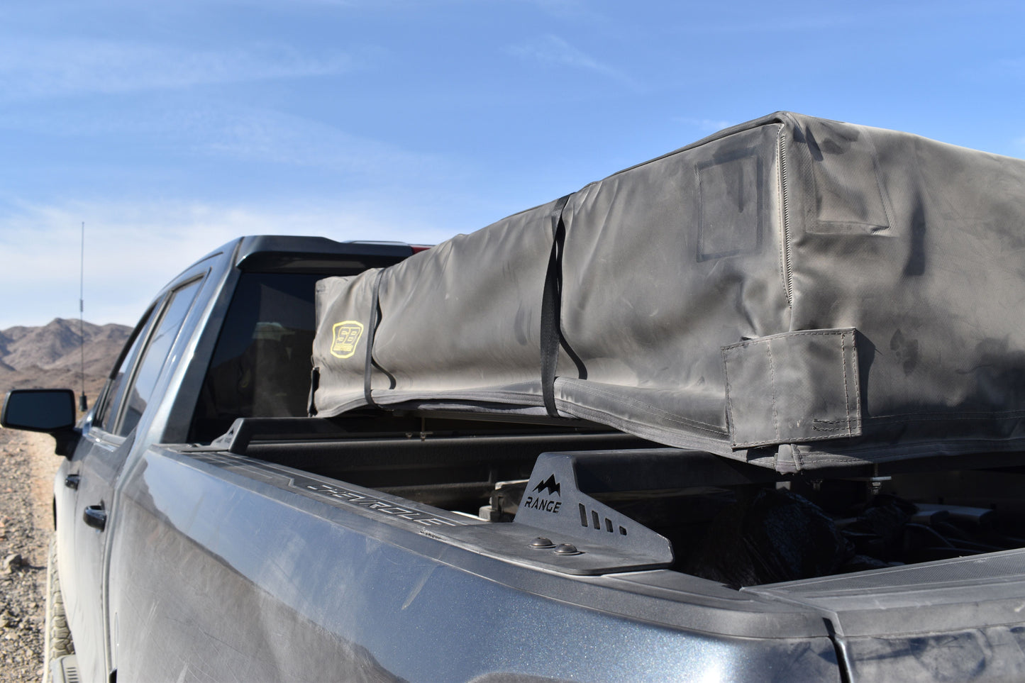 Range Industries 2019+ Silverado/Sierra 1500 Low Profile Tent Rack