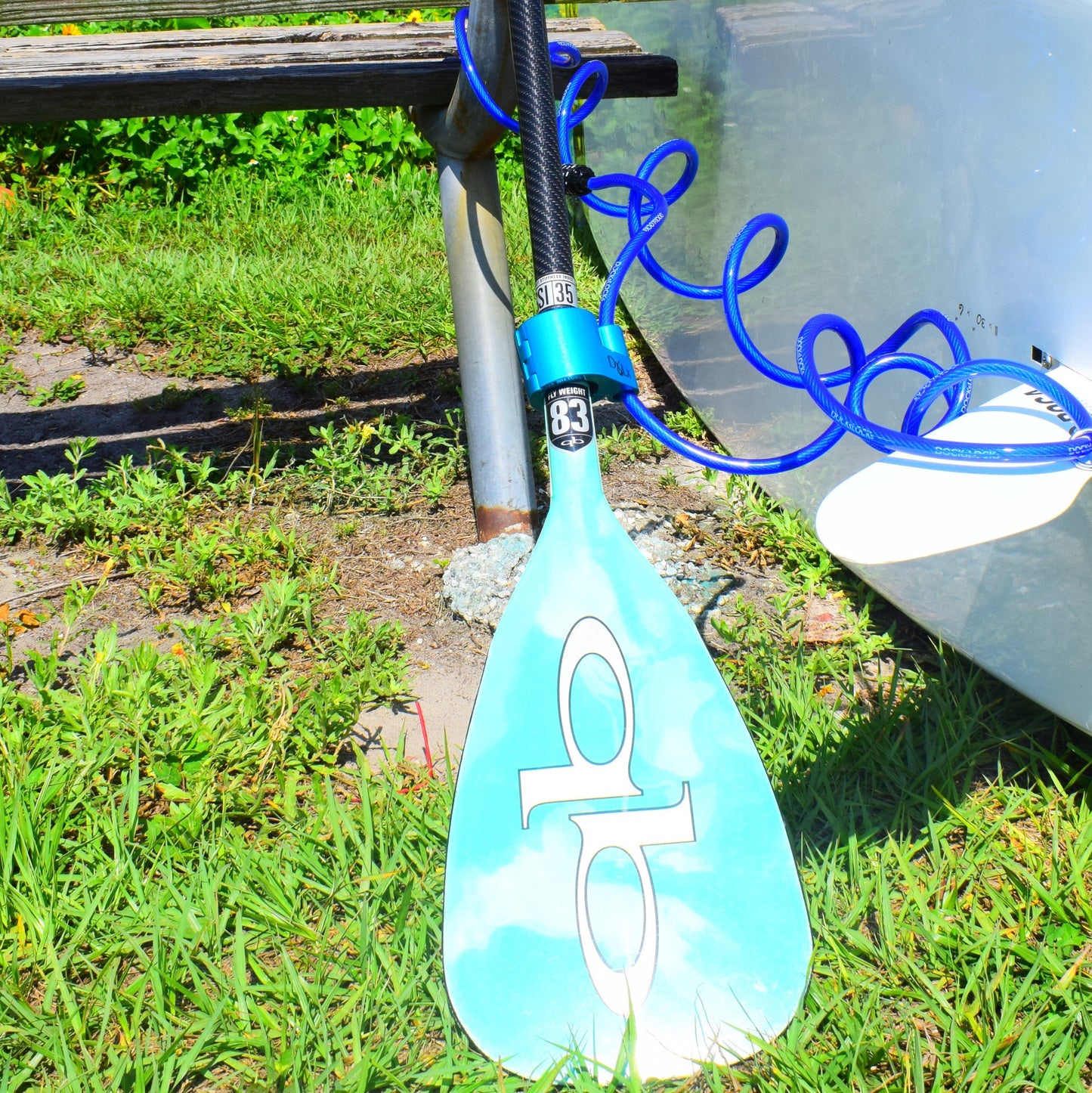 DocksLocks® Paddle Lock for Kayak Paddleboard Anti-Theft Security