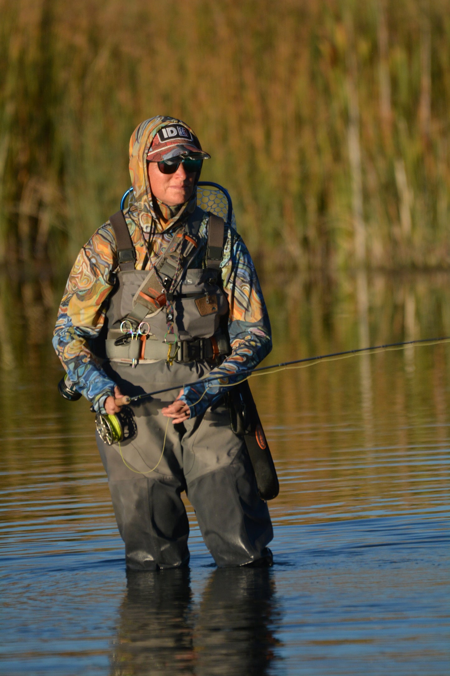 Cognito Brands Magic Waters Rainbow Trout Graphic Fishing Hoodie