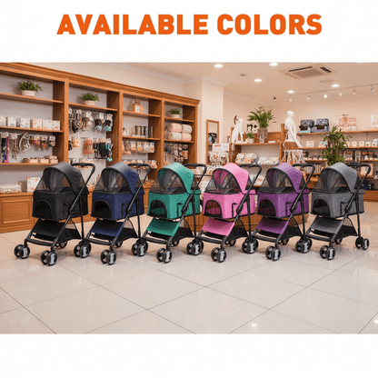 Dogline Executive Pet Stroller with a Removable Cradle