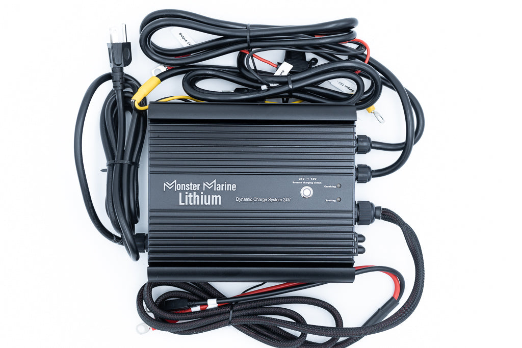 Monster Marine Lithium Dynamic Charge System 24V "The Ultimate Dual Charger"
