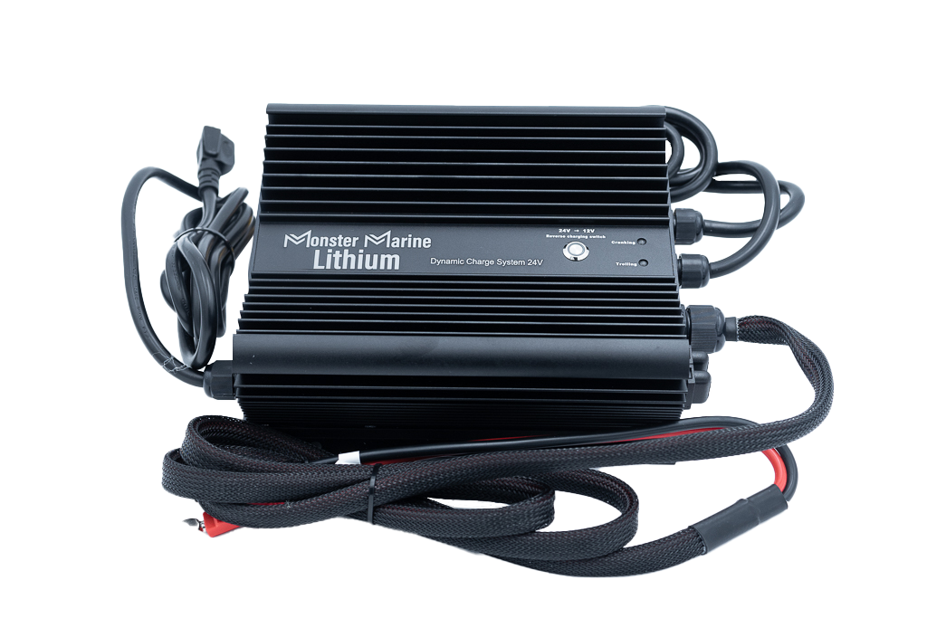 Monster Marine Lithium Dynamic Charge System 24V "The Ultimate Dual Charger"